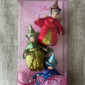 Disney Sleeping Beauty Fairy Dolls